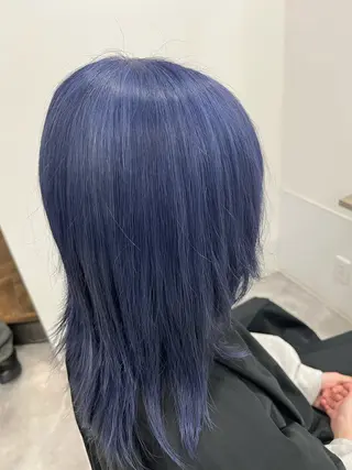 セミロング Yumi/艶髪/ 透明感カラー🤍のヘアスタイル