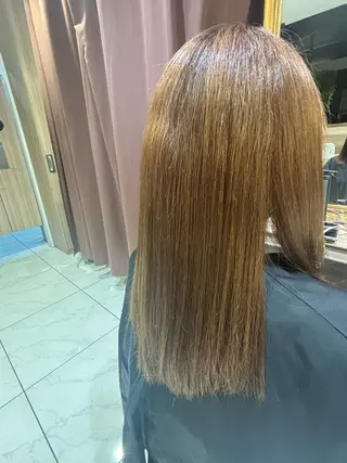 ロング カラー 土谷 寧音のヘアスタイル