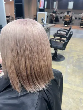 カラー ルシ🌈/ハイトーン デザインカラー/町田のヘアスタイル