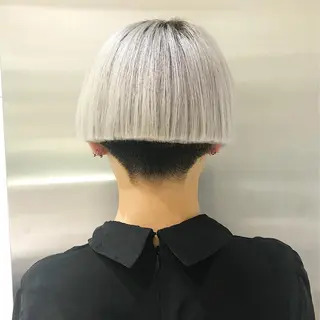 ショート カラー 苅北 泰輔のヘアスタイル