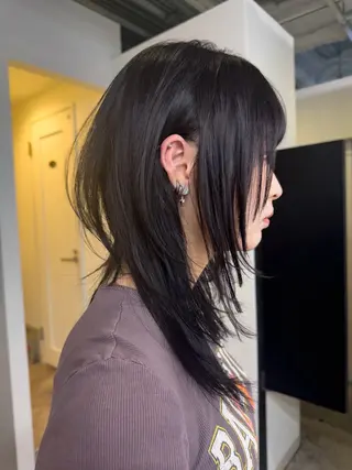 ロング カラー BANK'S hair所属・💐ケラチン 髪質改善寺坂雄飛💐のヘアスタイル