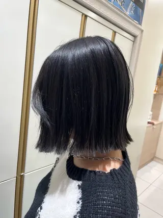 カラー 暖色カラー/ブリーチ カラー/本間陽南のヘアスタイル