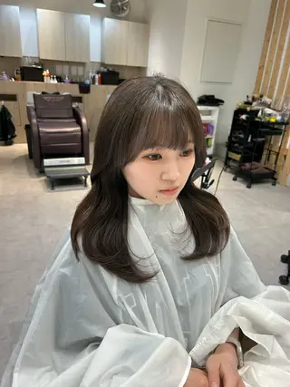 ロング カラー THE ESCALA 町田所属・町田縮毛矯正/ 髪質改善/美髪特化のヘアスタイル