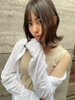 ミディアム Yusuke ユウスケのヘアスタイル