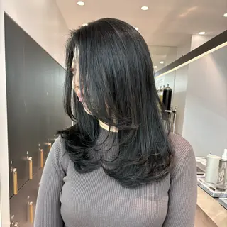 ロング 髪質改善/縮毛矯正/ 韓国ヘア/矢野のヘアスタイル