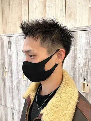 メンズ Agu hair chocolat 梅田2号店【アグ ヘアー ショコラ】所属・髪質改善/縮毛矯正/ 梶原陸のヘアスタイル