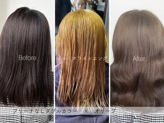 カラー SARAJU 仁川店【カラー特化】のヘアスタイル