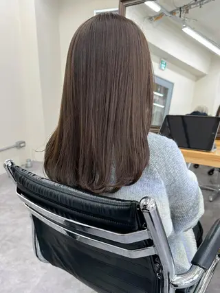 セミロング カラー ボブカットモデル 🧃Shionのヘアスタイル