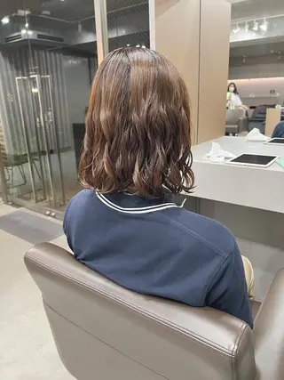 パーマ ボブパーマコテ巻き風 パーマNo1深江秀平のヘアスタイル