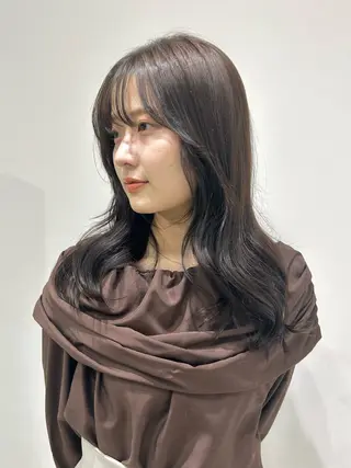 セミロング 🫧透明感カラー/ 青山瑞季🫧のヘアスタイル