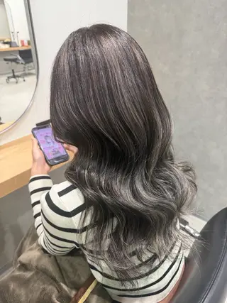 セミロング RAF TOKYO 薬院店所属・RAFTOKYO薬院 RUIのヘアスタイル