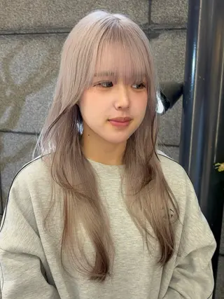 ロング カラー 🥇メンズパーマ /縮毛矯正/木村神心のヘアスタイル