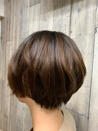 ショート ショート🌼パーマ 本間正子のヘアスタイル