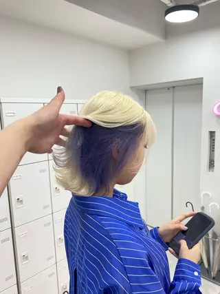 ミディアム カラー 🔷似合わせのプロ KUMA🔷のヘアスタイル