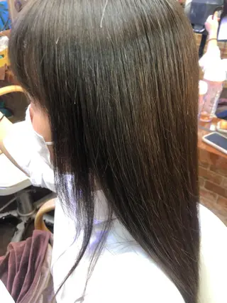 ロング パーマ 桧山 真のヘアスタイル