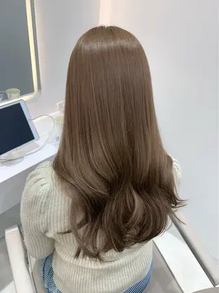 ロング カラー IVE所属・ダブルカラー髪質改善 /Annaのヘアスタイル