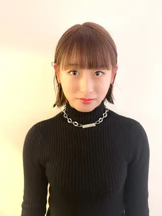 ショート カラー 大宮 / ボブ特化 永井竜也のヘアスタイル