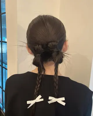 ヘアアレンジ H by shiomih所属・藤原 楓愛/shiomiHのヘアスタイル