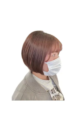 ショート カラー ナチュラル＆ラフヘア 松尾 凌のヘアスタイル