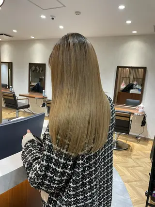 セミロング Lond  mare 🦋ayana🦋のヘアスタイル