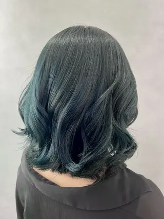 ミディアム カラー ブリーチ/髪質改善 Norikaのヘアスタイル