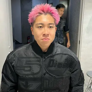 ショート カラー パーマ メンズ 🔥メンズ 特化🔥菊水皐暉🔥のヘアスタイル