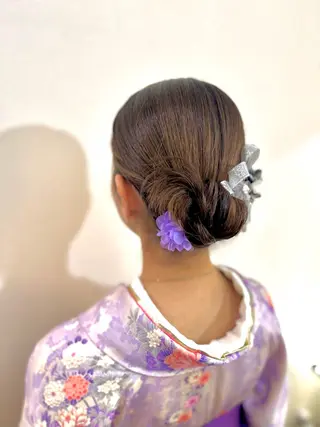 ヘアアレンジ 似合わせヘアメイク 💐オダギリチアキのヘアスタイル