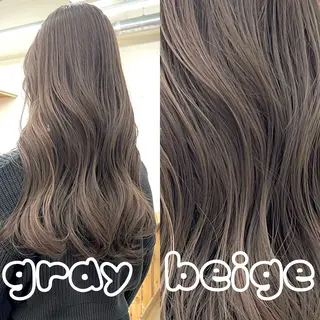 セミロング カラー 矢場町/栄/上前津/ 佐藤祐希のヘアスタイル