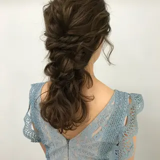 ヘアアレンジ NUU所属・滝島 真帆のヘアスタイル