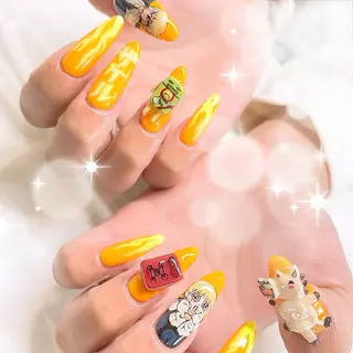 ネイル joieange京橋 nanamiのネイルデザイン