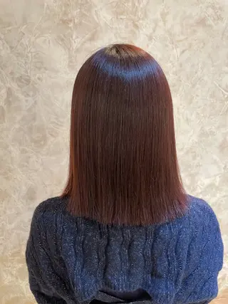 ミディアム カラー 【ショート・ボブ】 *CHIAKI*のヘアスタイル