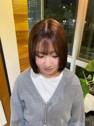 ミディアム iro+soi所属・iro+soi はるかのヘアスタイル