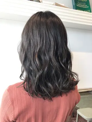 ミディアム カラー 💐パーソナルカラー /市橋加菜💐のヘアスタイル