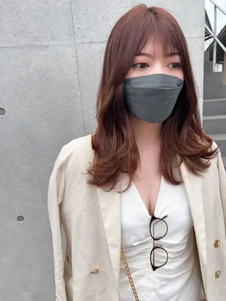 ロング カラー 誰よりも丁寧なカット 🍀小林輝のヘアスタイル