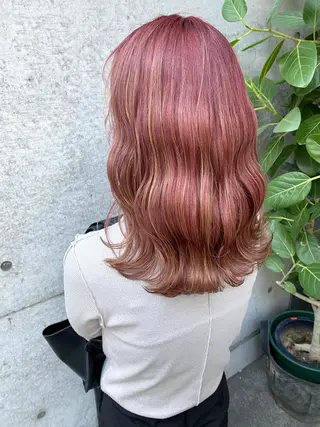 セミロング カラー clomus所属・YUKA艶髪 🌸寛ぎ部屋のヘアスタイル