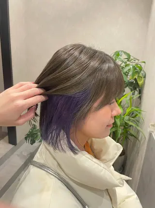 ミディアム grow本八幡 横溝愛梨のヘアスタイル
