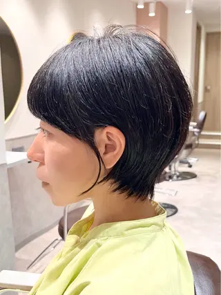 ショート 銀座⭐️髪質改善⭐️ 平中　留生のヘアスタイル