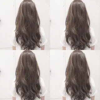 ロング カラー ショート/ボブ/ 白髪ぼかし/しんやのヘアスタイル