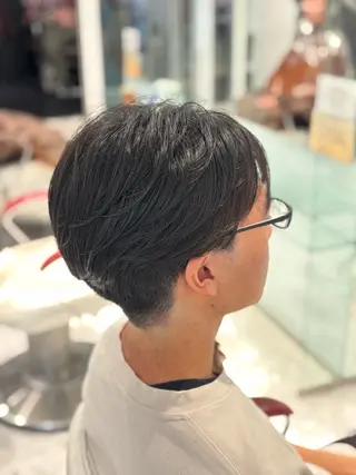 ショート パーマ メンズ LOUIMADNA栄所属・新規指名比率No.1 メンズパーマ/二村のヘアスタイル