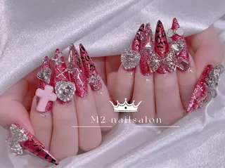 ネイル 長さだし専門店 M2　rikaのネイルデザイン