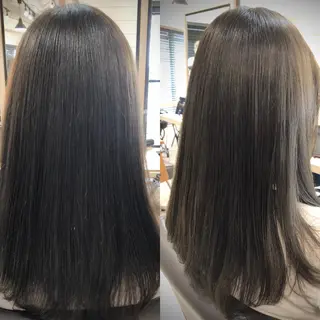 ロング カラー 柏/春日竜次 /髪質改善縮毛矯正のヘアスタイル