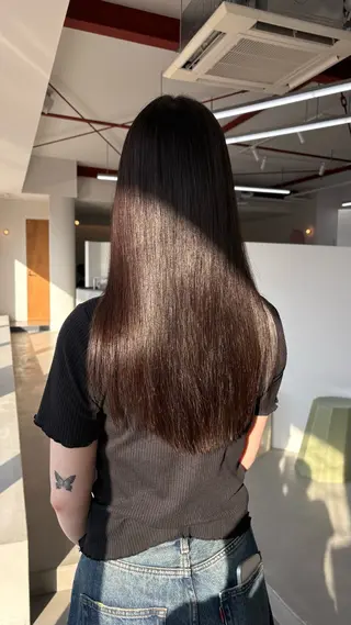 ロング 🪻韓国カット 🤍yuanのヘアスタイル