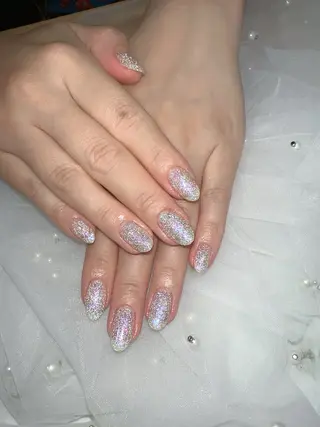ネイル Hey🌈NAIL 長さ出し専門店のネイルデザイン