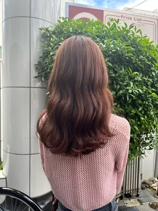 ロング 西形 梨瑚のヘアスタイル