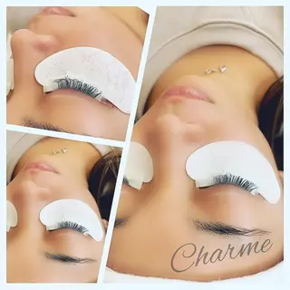 マツエク・マツパ 完全個室‼︎Charme(シャルム)美容室併設eyelashサロン所属・【Charme 】 シャルムのマツエク・マツパデザイン