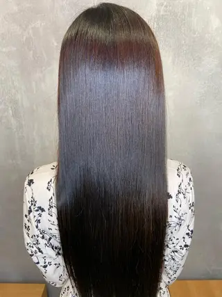 ロング カラー ツバサ 髪質改善のヘアスタイル