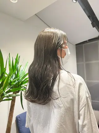 ロング カラー 渋谷🎀透明感カラー レイヤー/mikuのヘアスタイル