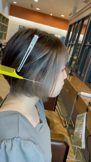 ショート カラー 廣瀬 智志のヘアスタイル