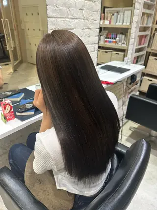 ロング カラー 🖤KURUMI🖤 潤艶・髪質改善のヘアスタイル