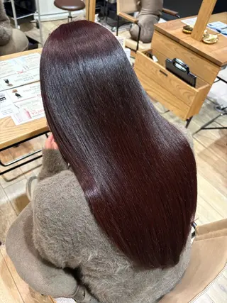 ロング カラー 太田 鈴佳のヘアスタイル